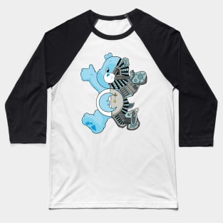 Mecha Cyborg Care Bear Artwork Baseball T-Shirt